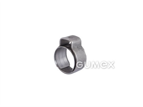 Einohrschelle mit Einsatz OETIKER PG 154, 2,5-2,9/5,5mm, Edelstahl, 